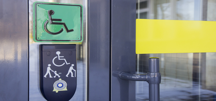 automatic handicap door opener in Moraga